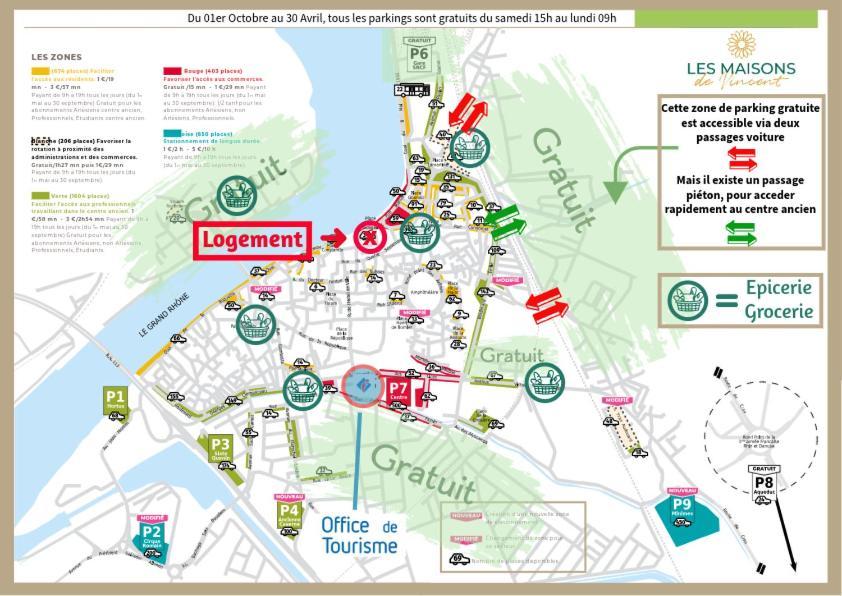 Renne - Vue Imprenable Sur Le Rhone Lejlighed Arles Eksteriør billede