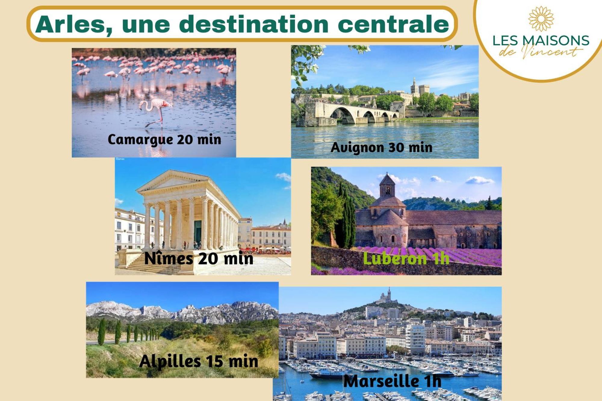 Renne - Vue Imprenable Sur Le Rhone Lejlighed Arles Eksteriør billede
